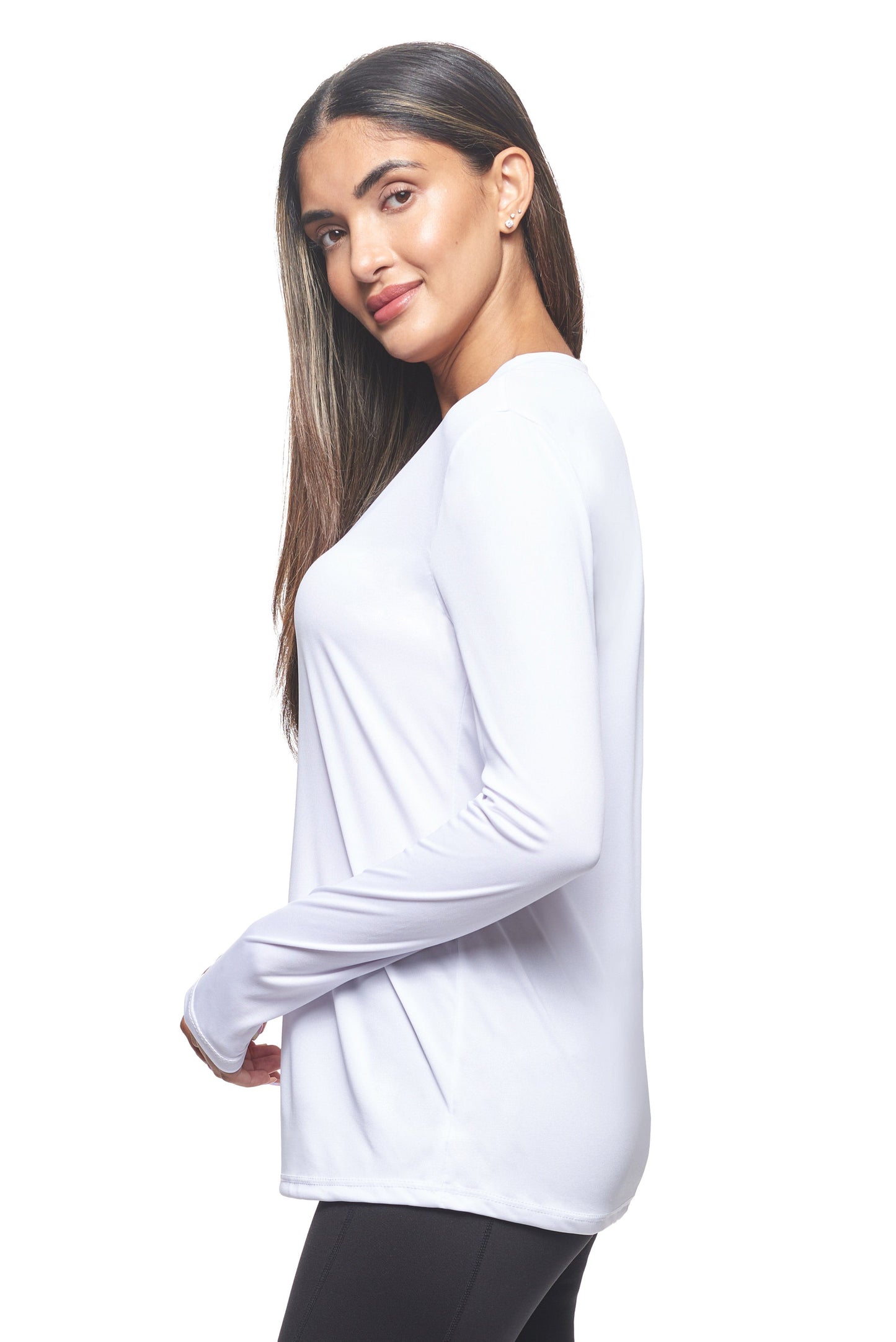 DriMax™ V-Neck Long Sleeve Tech Tee