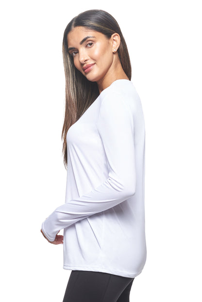 DriMax™ V-Neck Long Sleeve Tech Tee