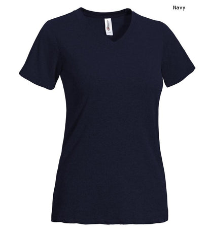 Natural Feel Jersey V-Neck T-Shirt