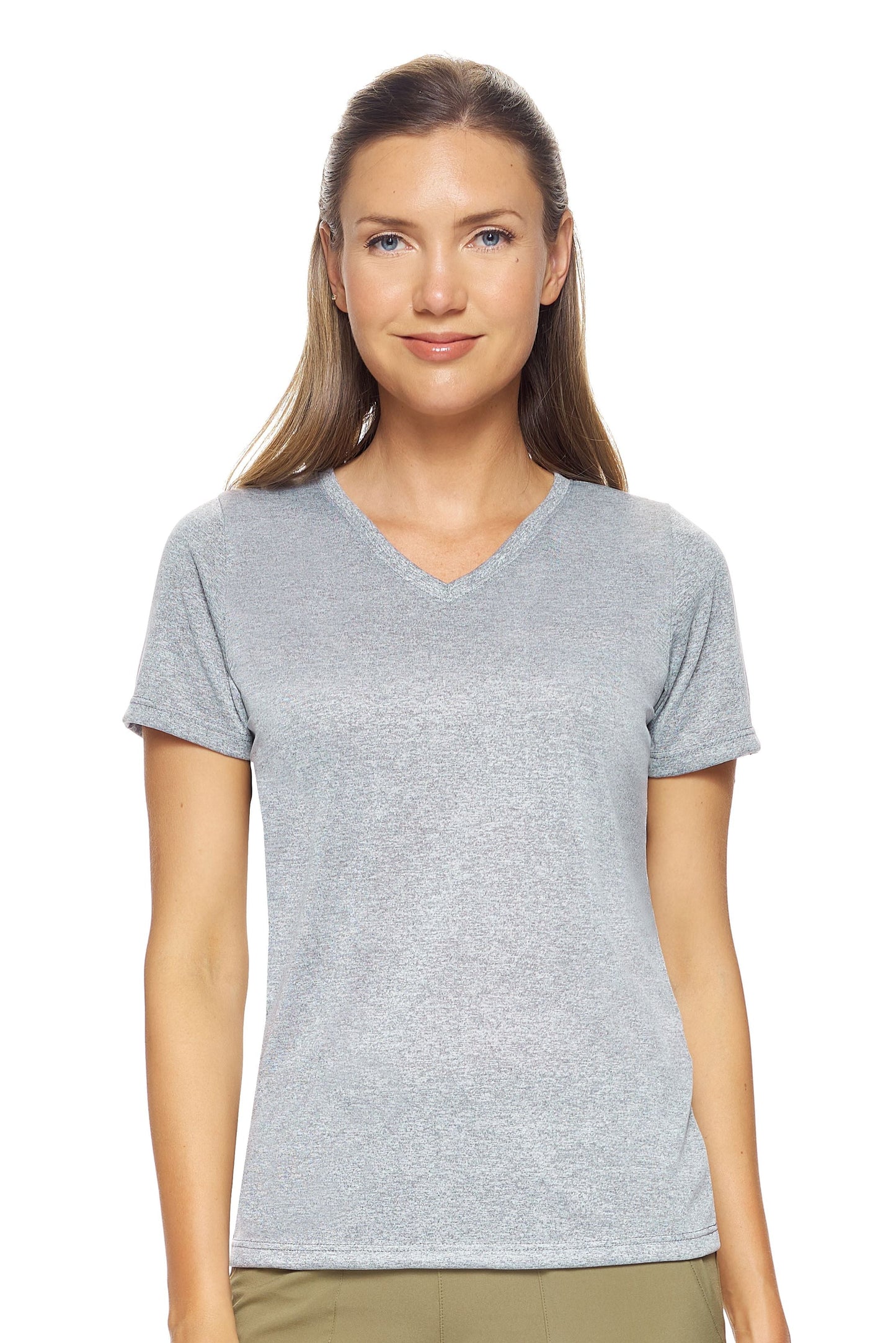 Natural Feel Jersey V-Neck T-Shirt