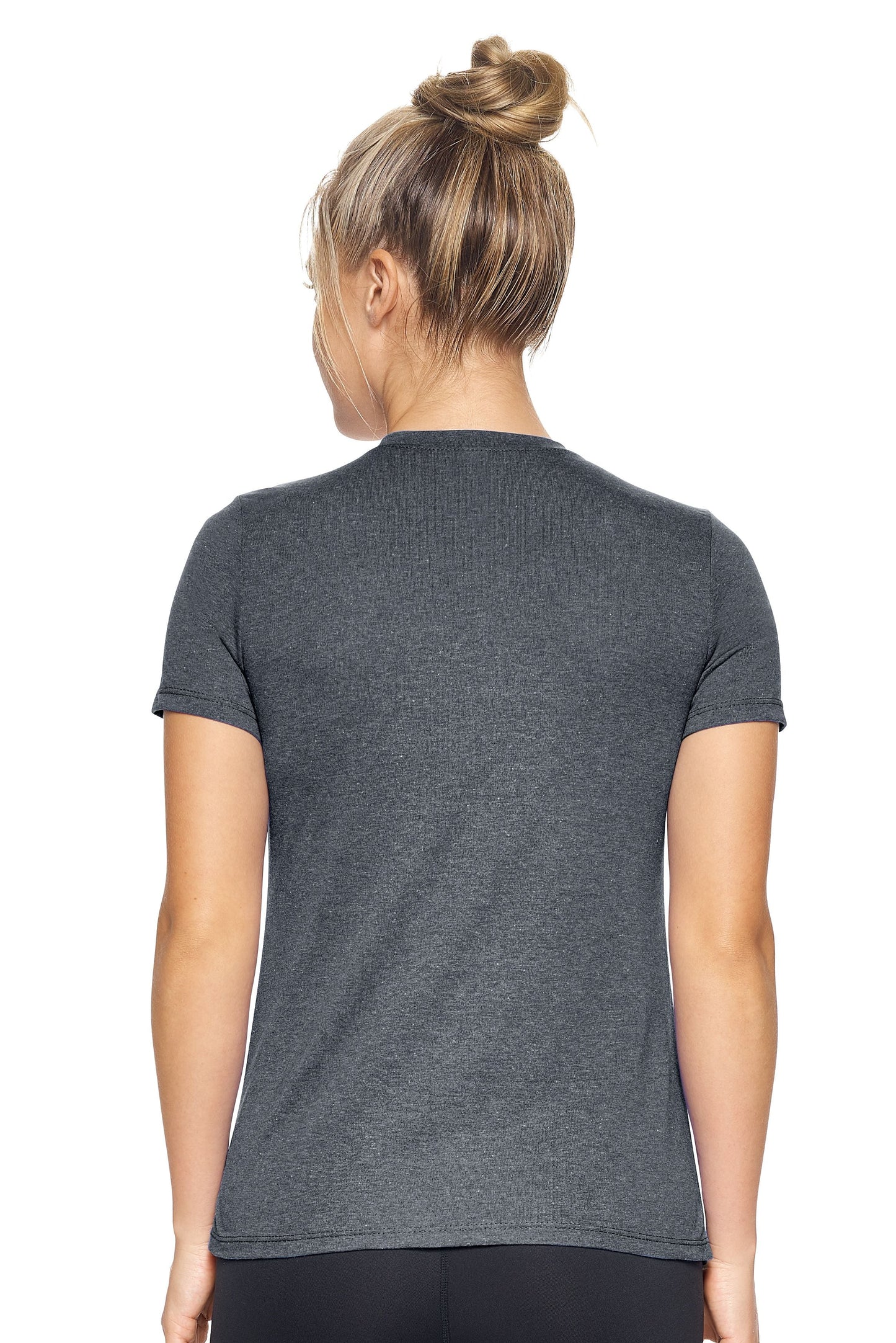 Performance Heather V-Neck Tee