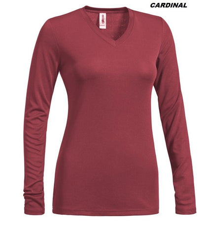 DriMax™ V-Neck Long Sleeve Tech Tee