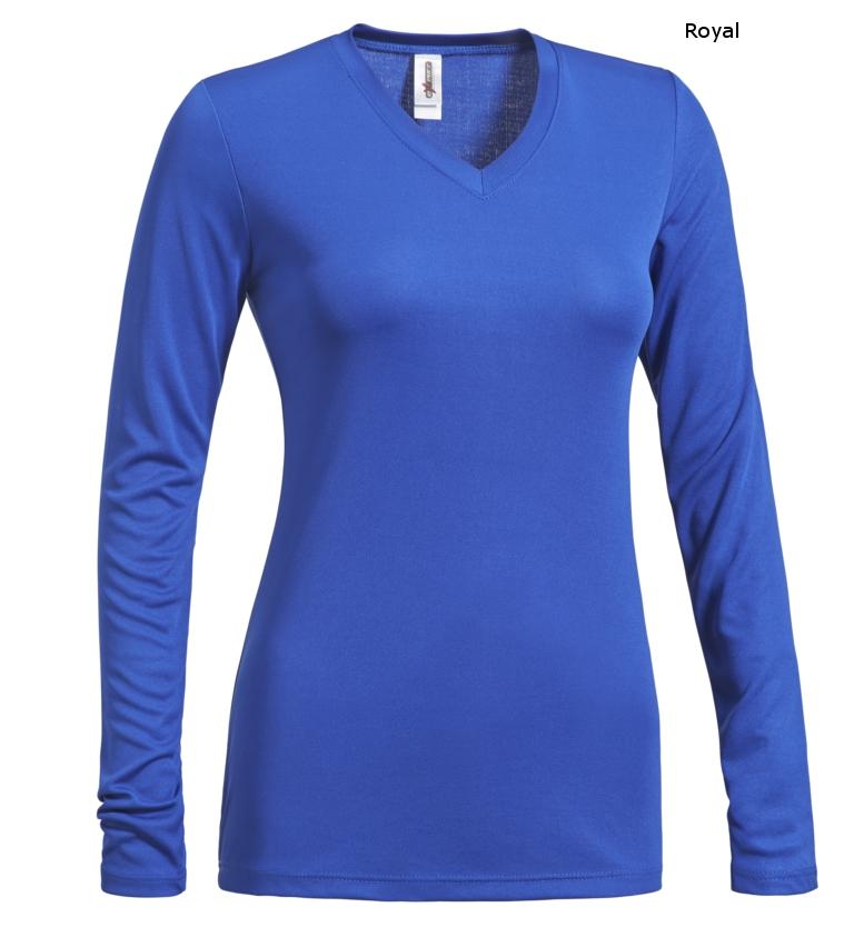 DriMax™ V-Neck Long Sleeve Tech Tee