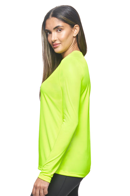 DriMax™ V-Neck Long Sleeve Tech Tee