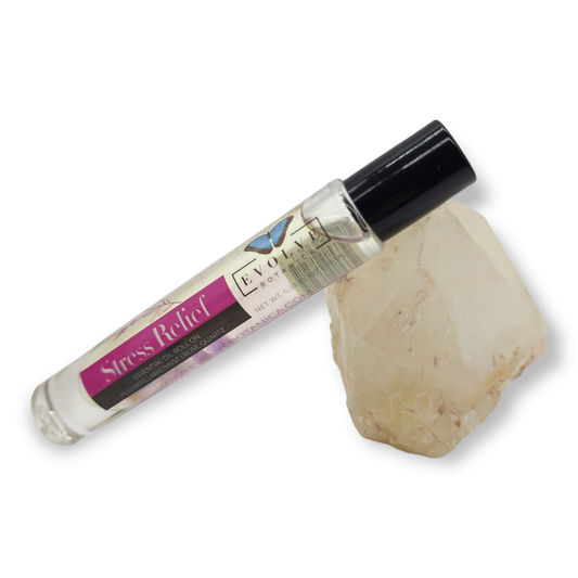 Gemstone Essential Oil Roll on - Stress Relief