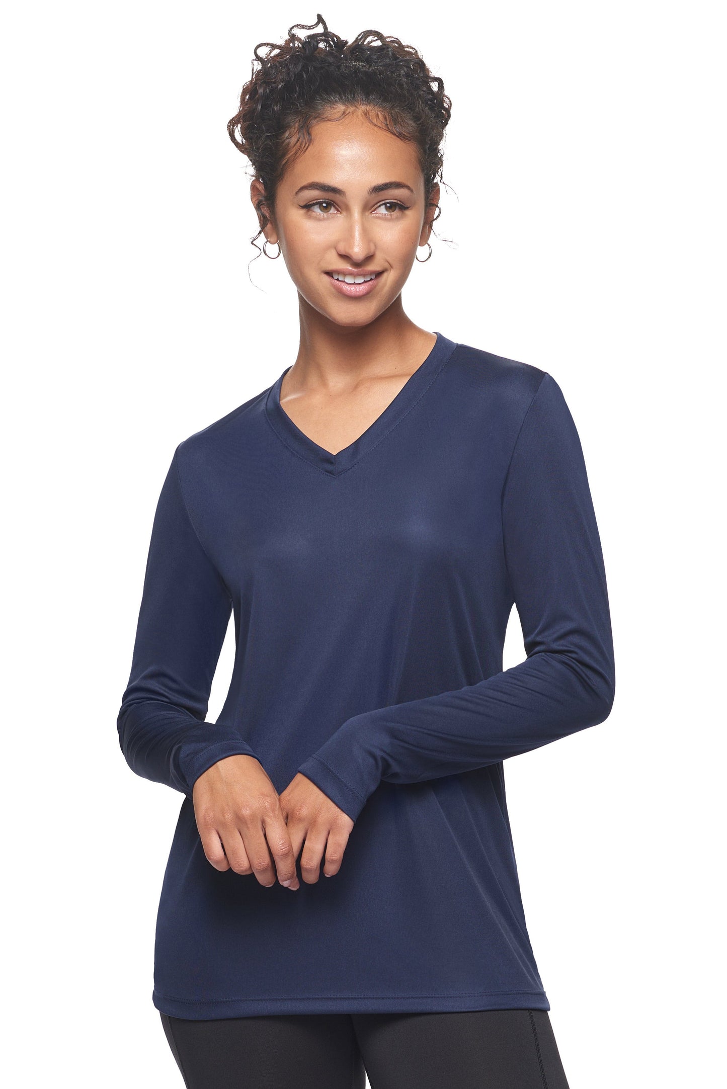 DriMax™ V-Neck Long Sleeve Tech Tee