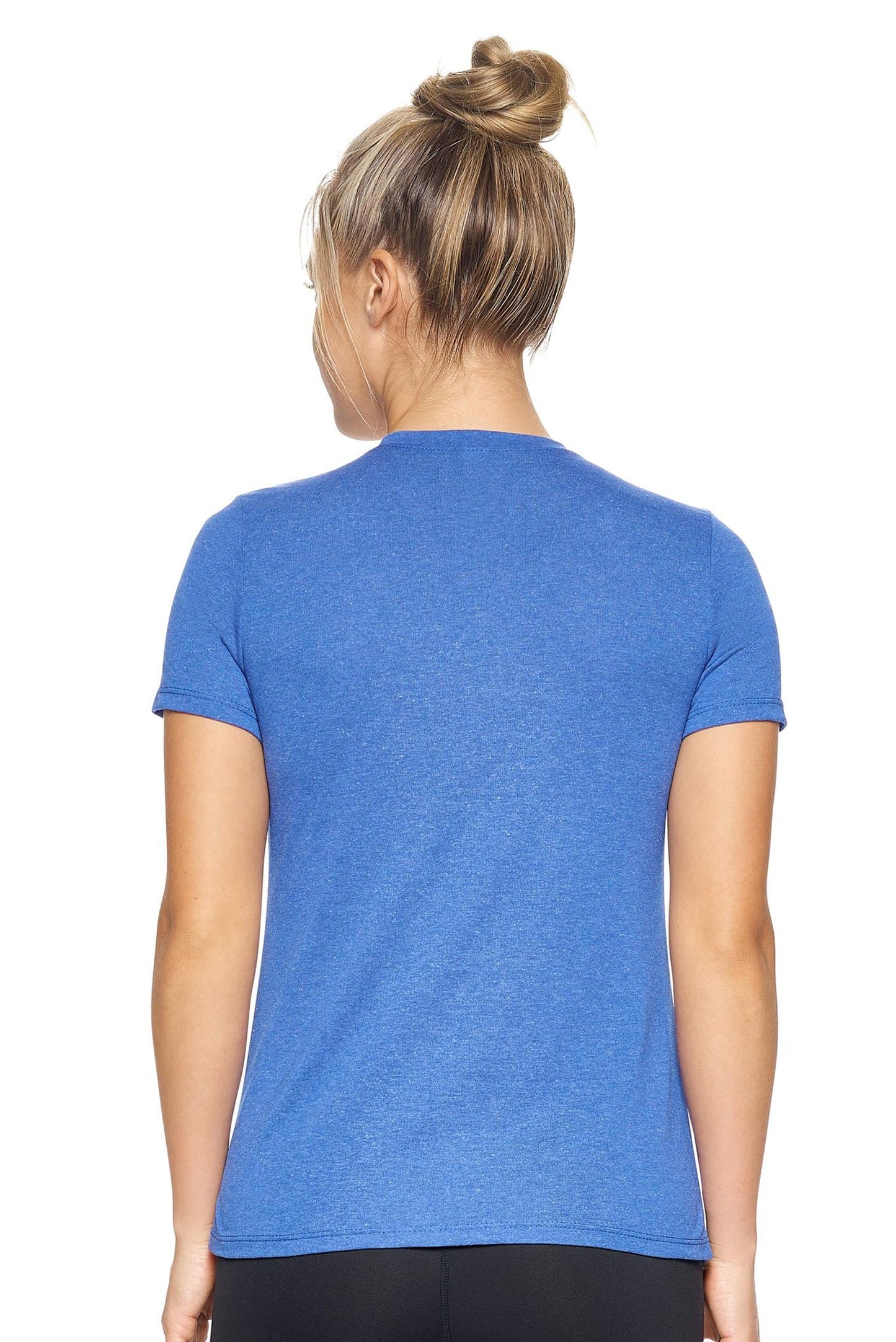 Performance Heather V-Neck Tee