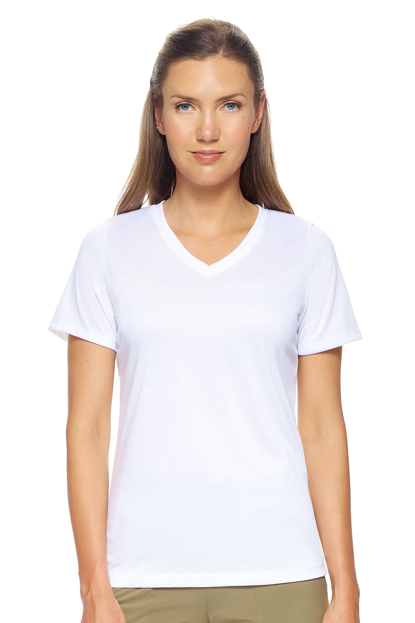 Natural Feel Jersey V-Neck T-Shirt