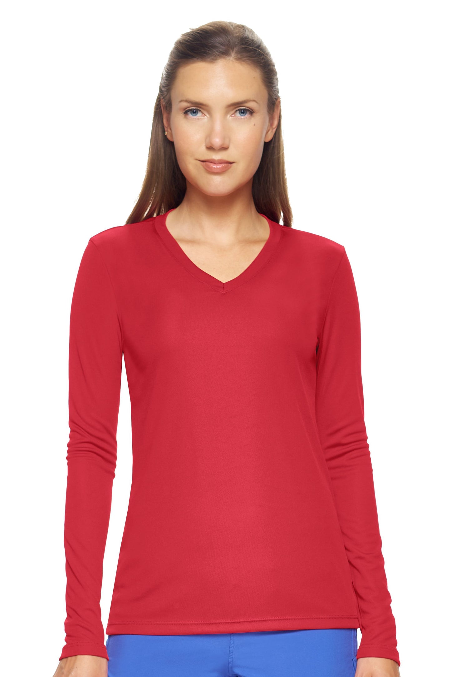 DriMax™ V-Neck Long Sleeve Tech Tee