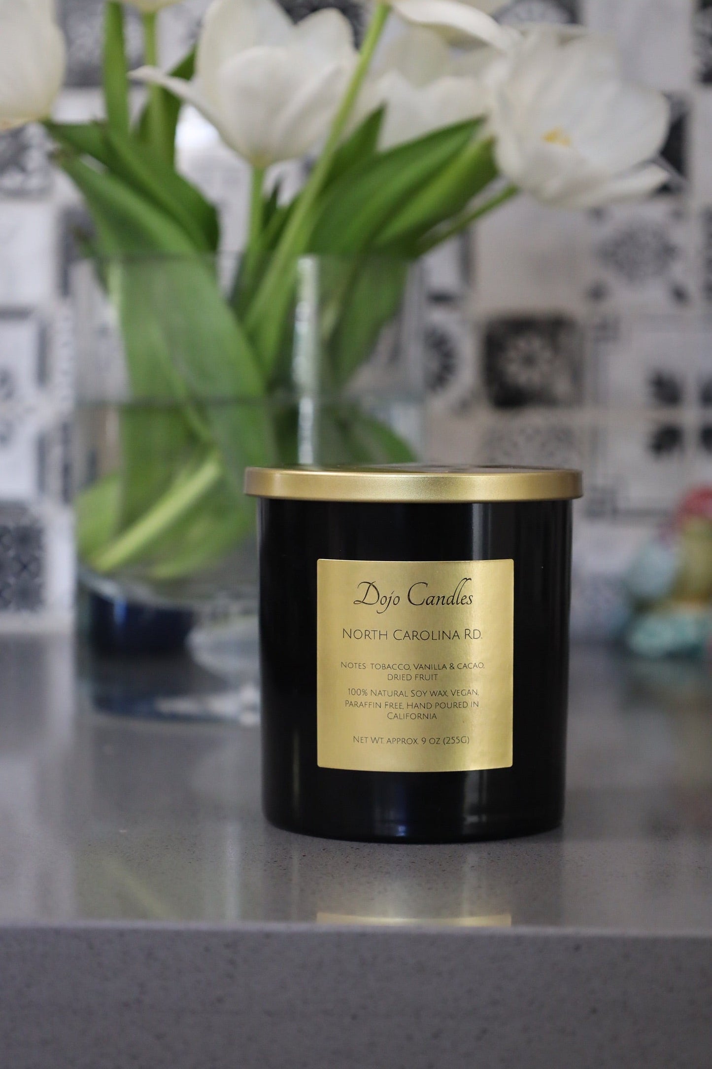 North Carolina Rd (Tom Ford Tobacco Vanille Dupe) Luxury Candle