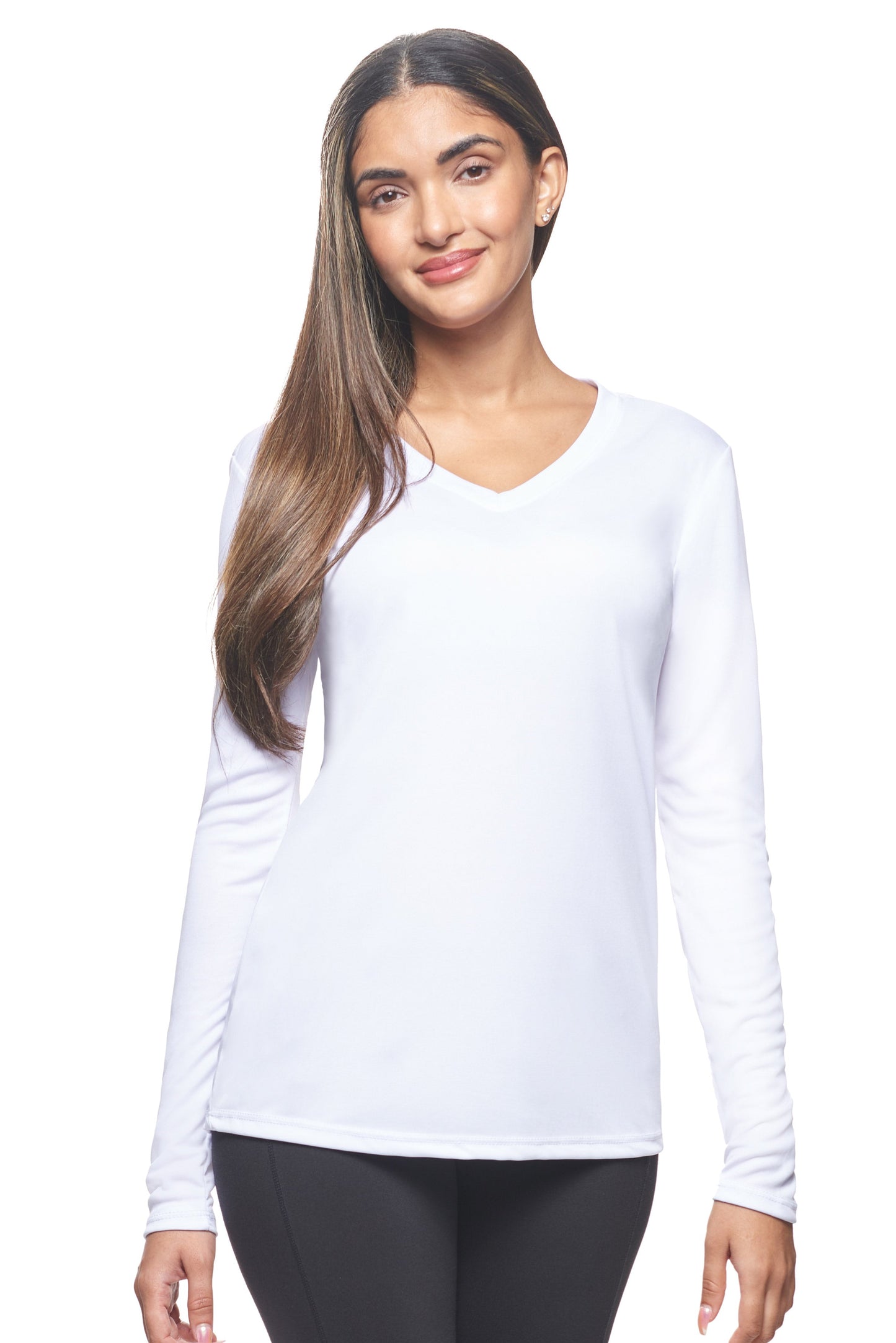 DriMax™ V-Neck Long Sleeve Tech Tee