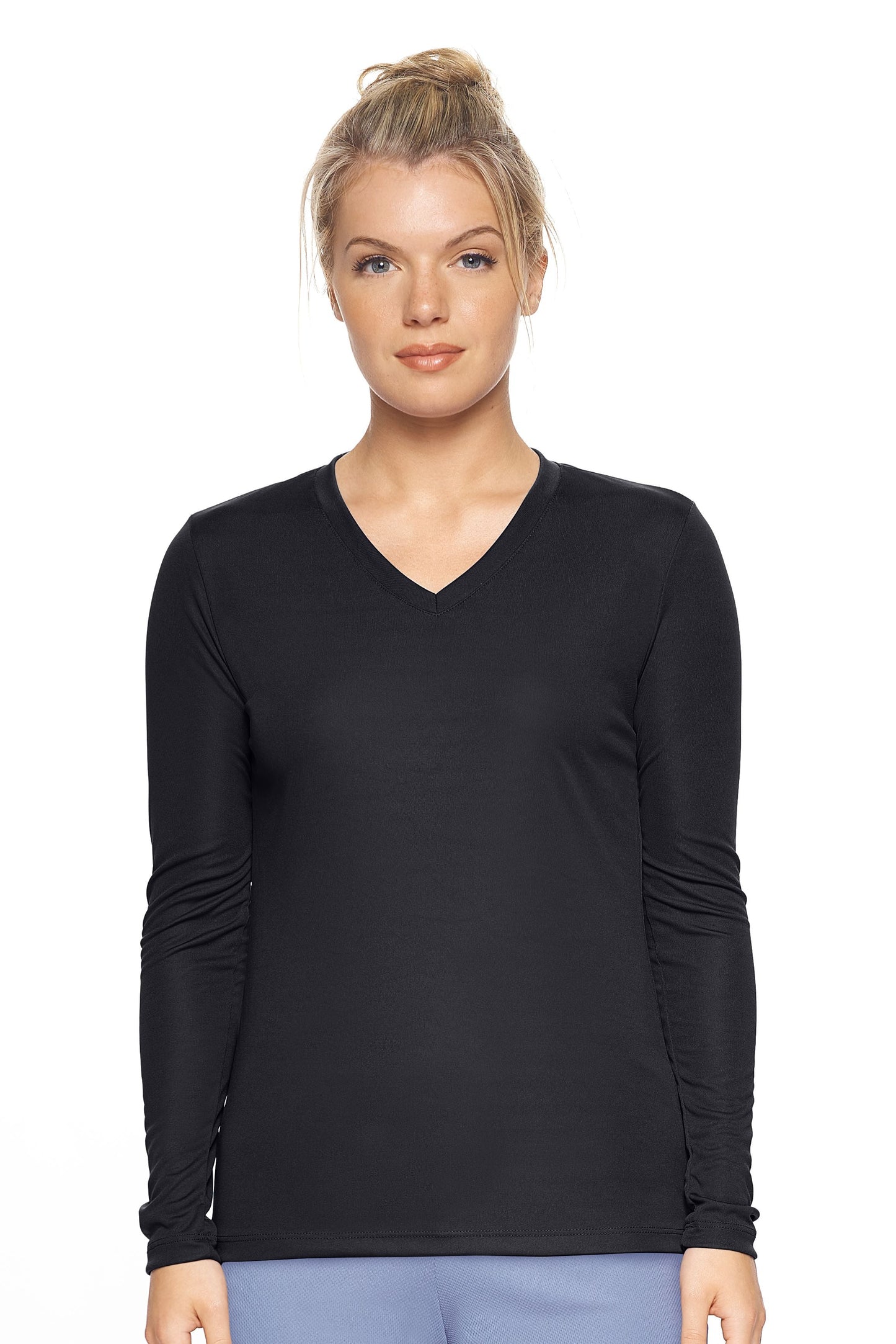 DriMax™ V-Neck Long Sleeve Tech Tee