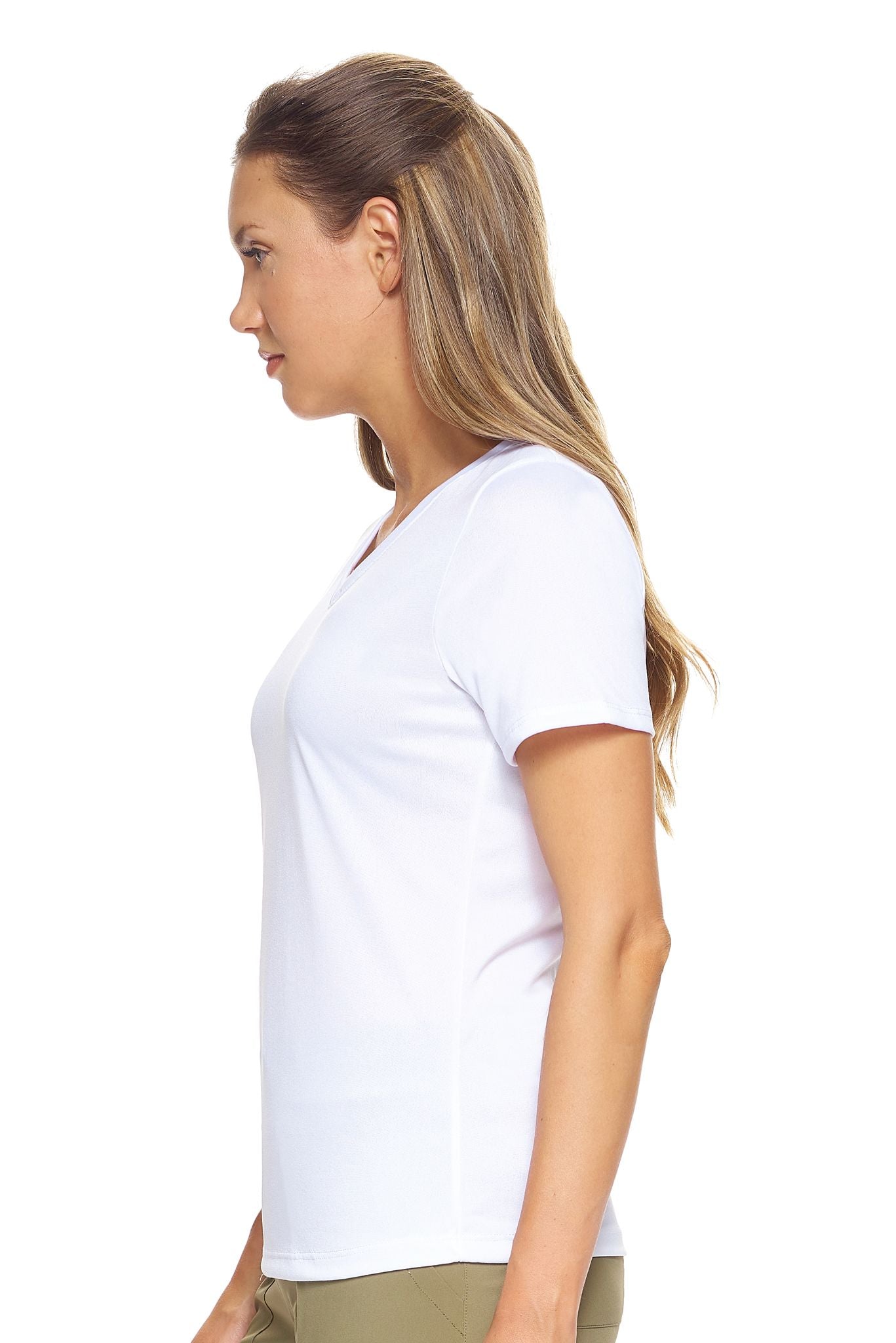 Natural Feel Jersey V-Neck T-Shirt