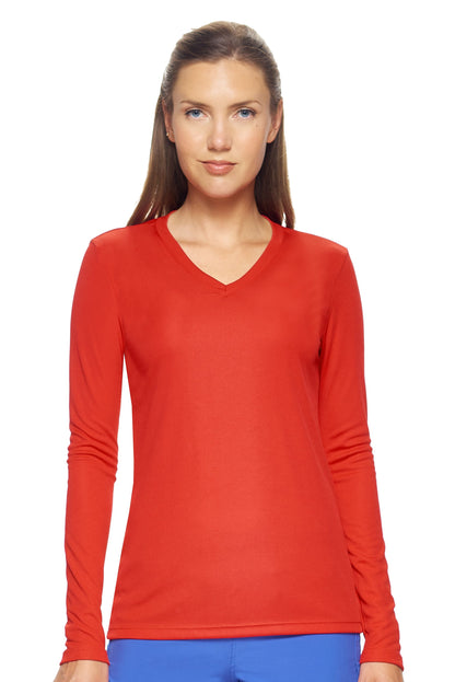 DriMax™ V-Neck Long Sleeve Tech Tee