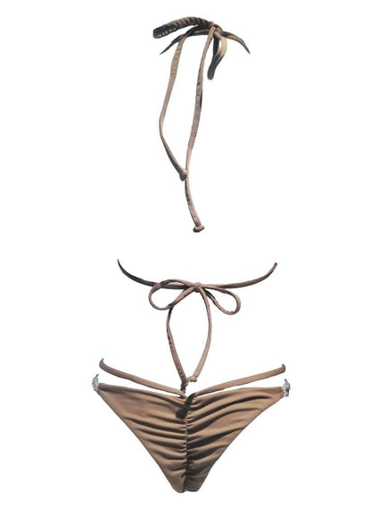 Shanel Triangle Top & Tango Bottom - Brown