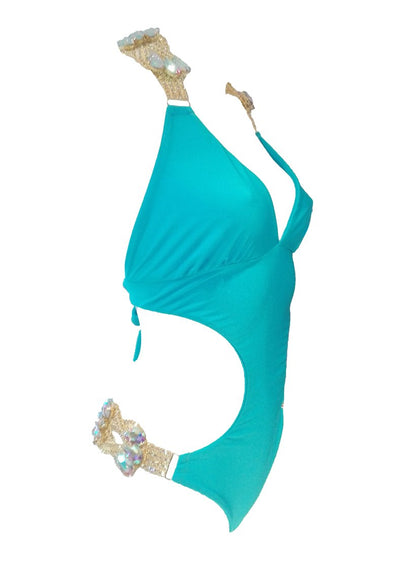 Emma One-Piece Swimsuit - Turquoise