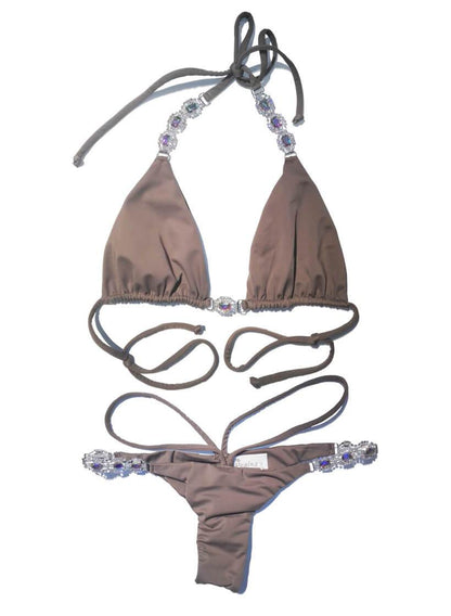 Shanel Triangle Top & Tango Bottom - Brown