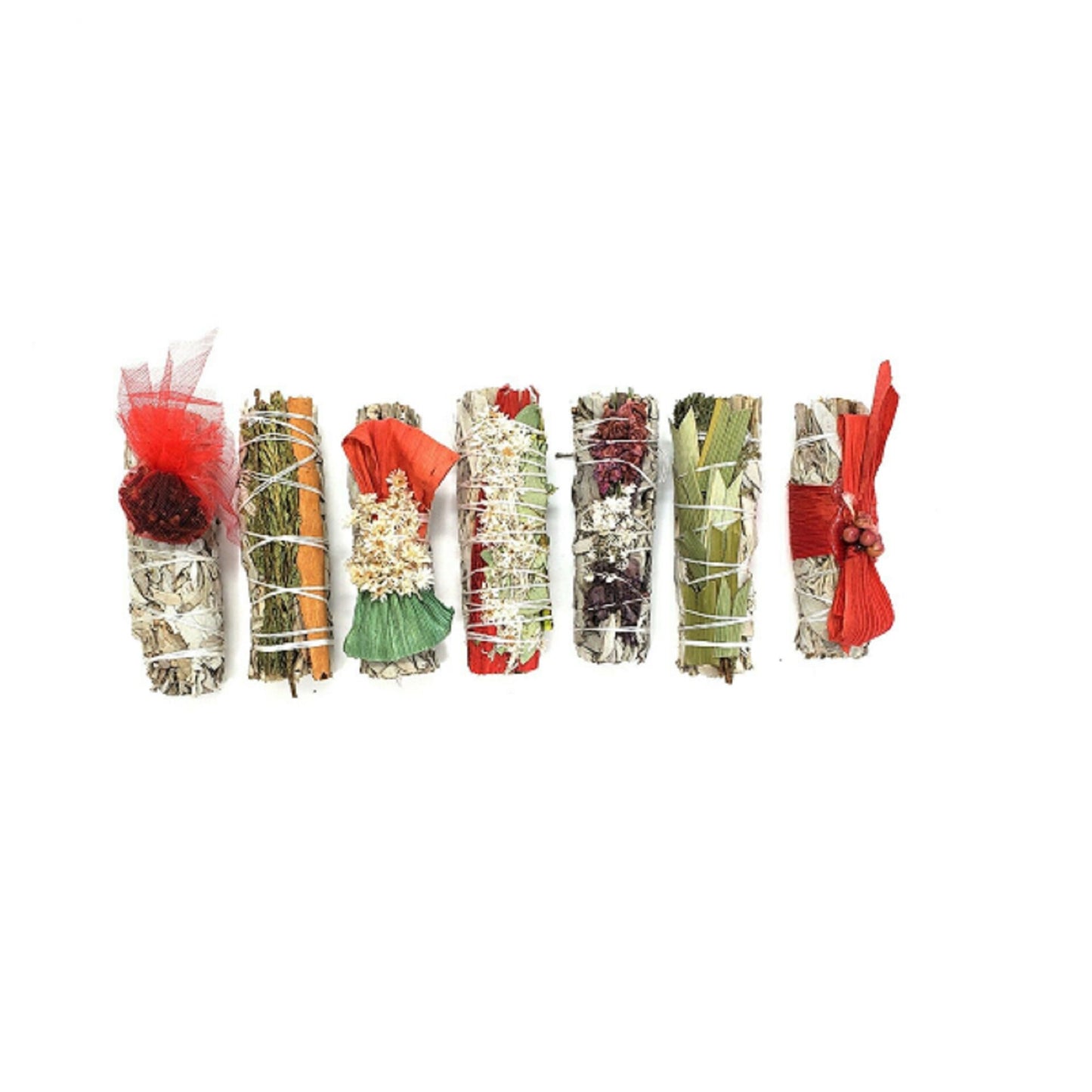 Holiday Gift Pack 7 Assorted Sage Bundles -4" *Limited Edition*