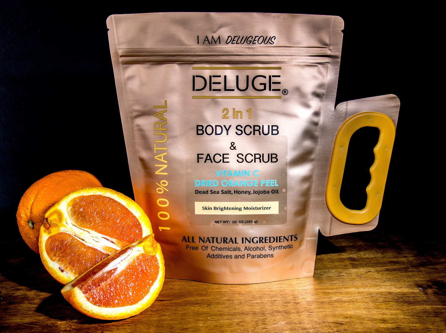 Body Scrub-Vitamin C Dried Orange Peel