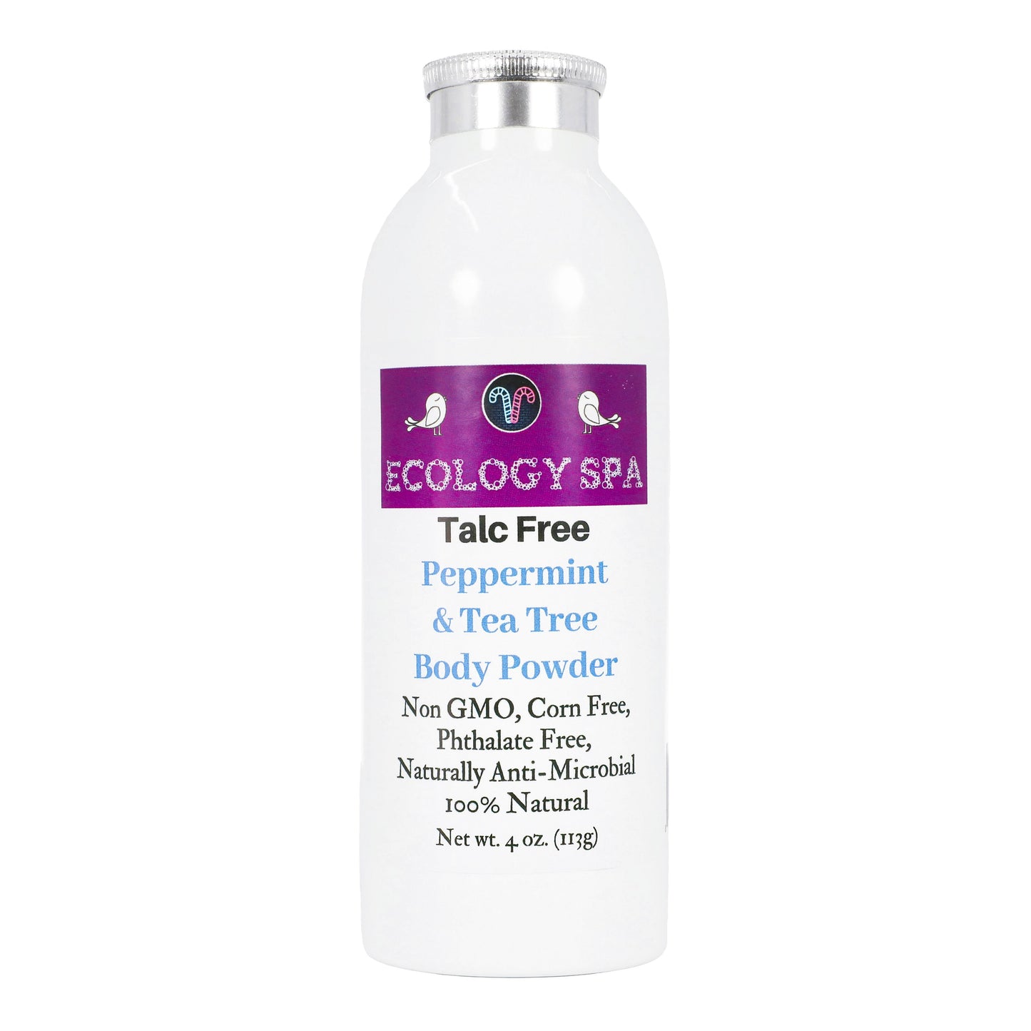 Talc-Free Peppermint Tea Tree Body Powder