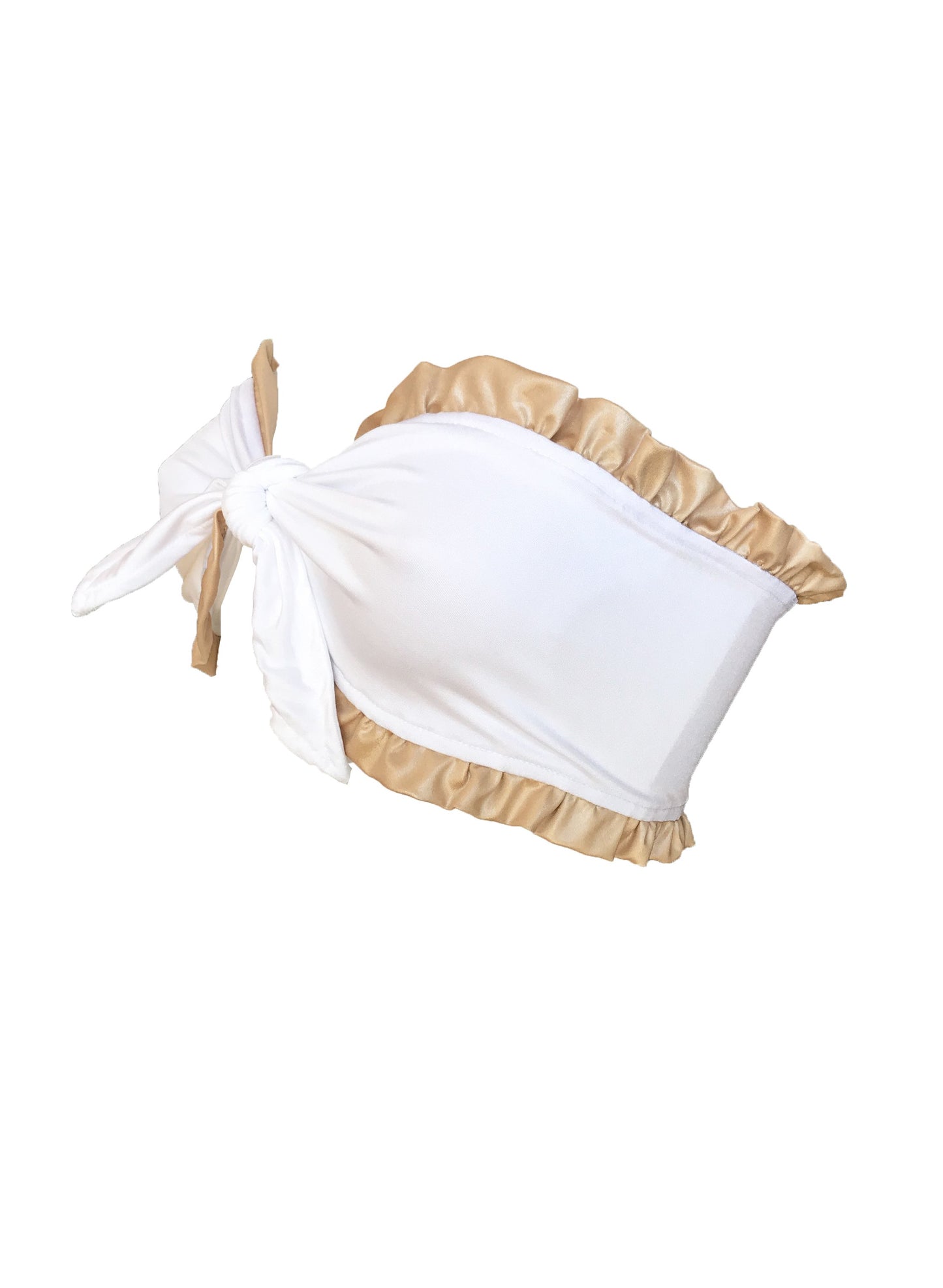 Lexy Bandeau Top - White