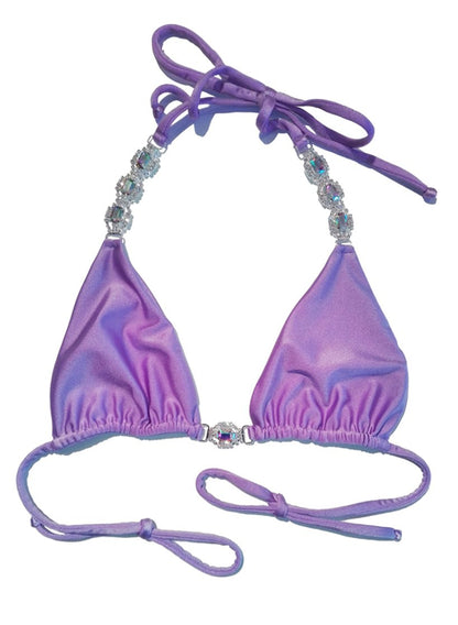 Shanel Triangle Top - Purple