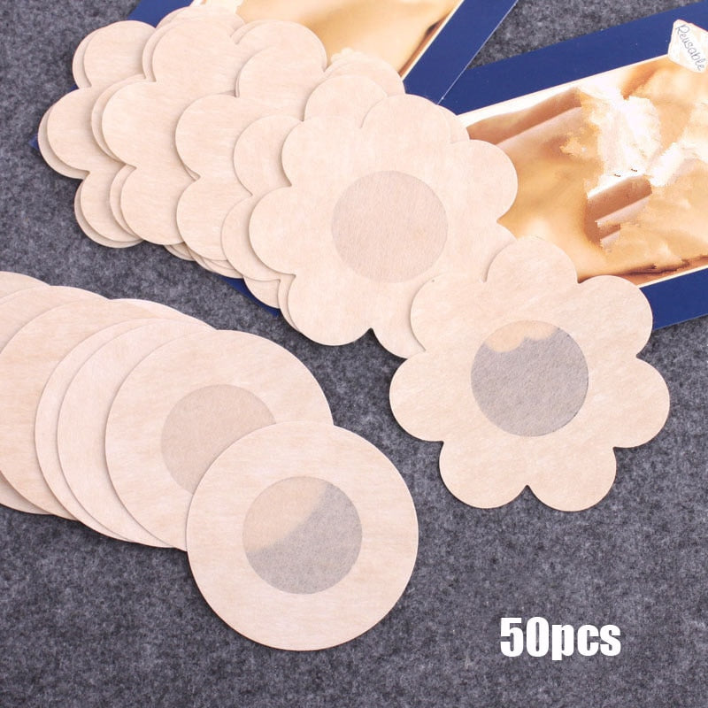 50pcs Women's Invisible Nipple Covers