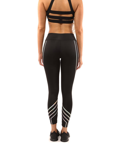 Laguna Leggings Black Stripe