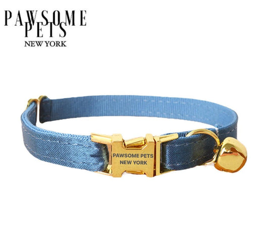 Dog & Cat Collar Solid Blue