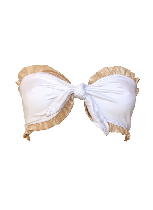 Lexy Bandeau Top - White