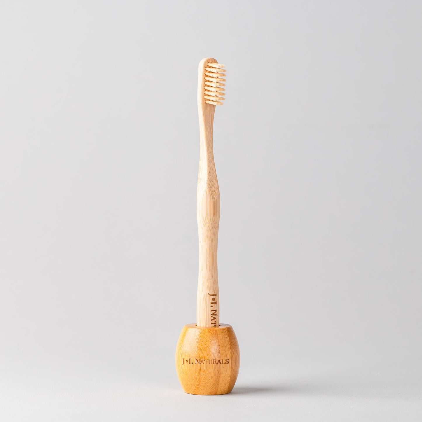 Support de brosse à dents en bois