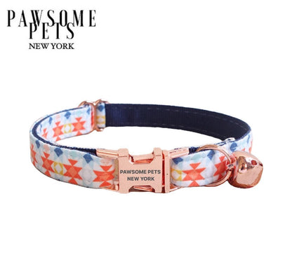 Dog & Cat Collar Blue Multi