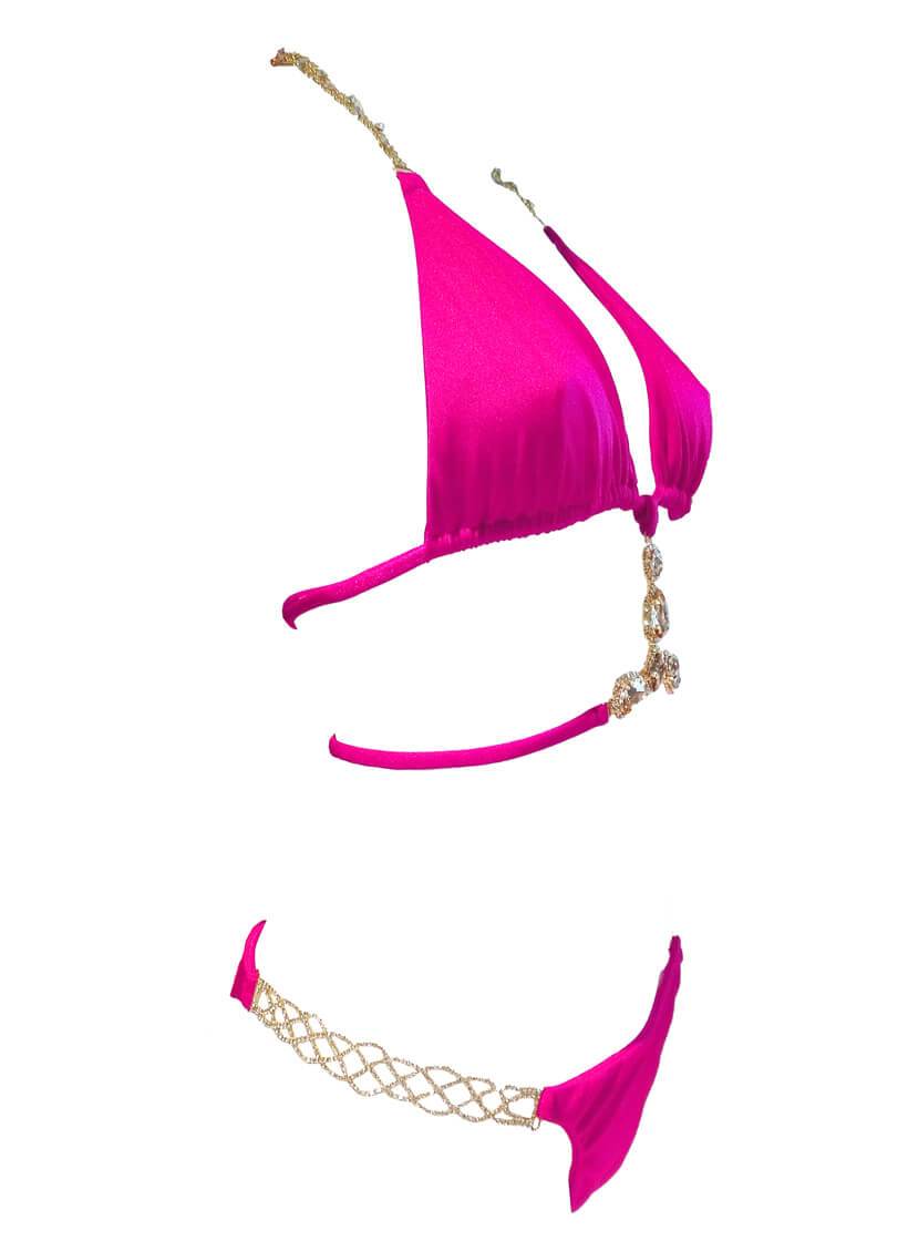 June Triangle Top & Tango Bottom - Pink