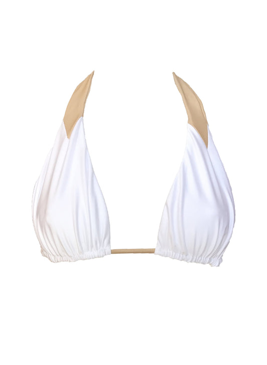 Mira Halter Top - White