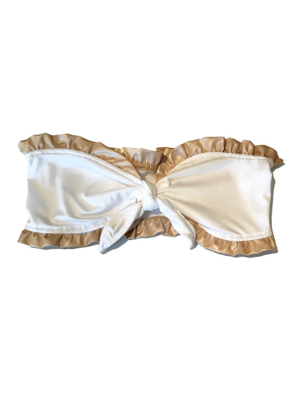 Lexy Bandeau Top - White