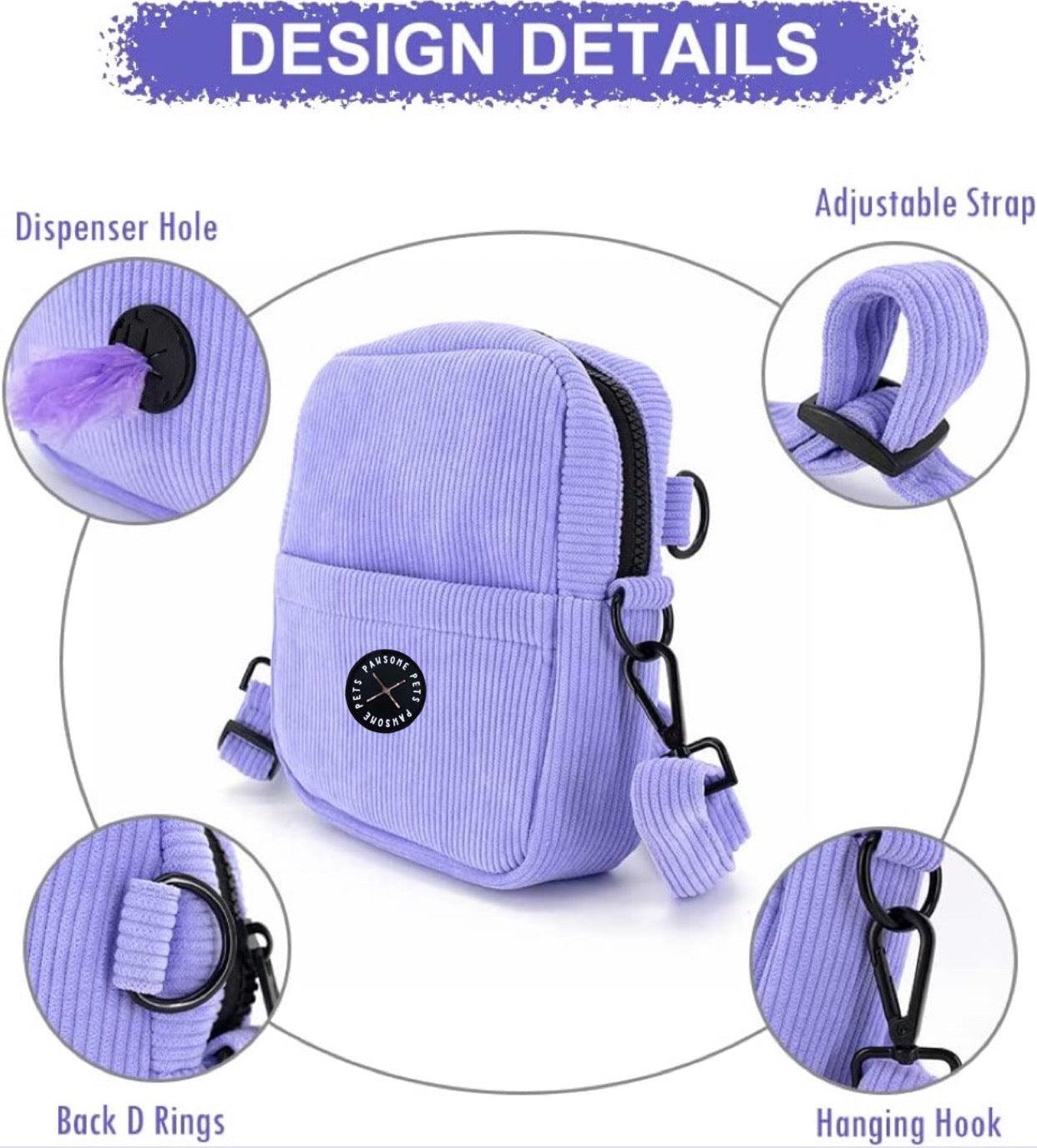 Crossbody Treat Bag Purple