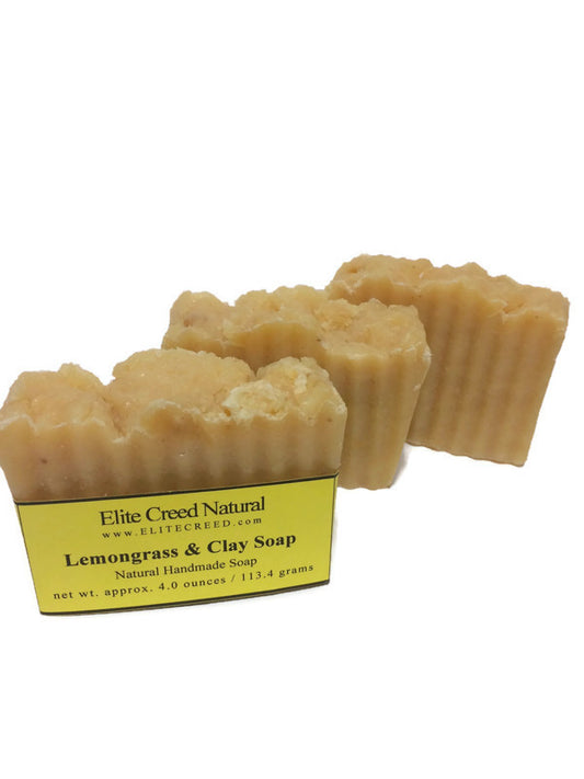 Lemongrass &amp; Clay Handmade Soap