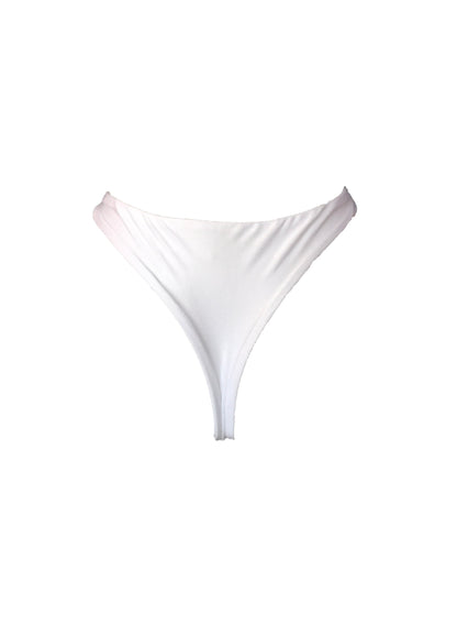 Freya Braided Strap Bottom - White