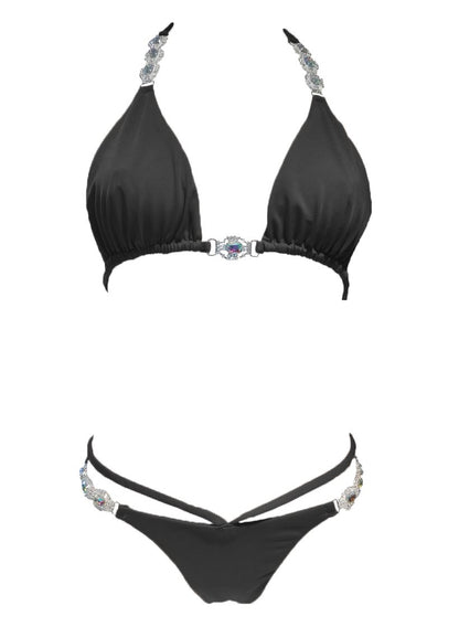 Shanel Triangle Top & Tango Bottom - Black