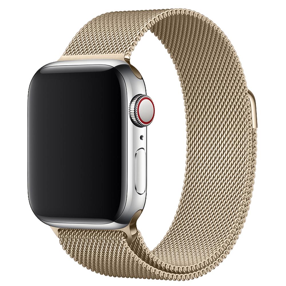 Milano Loop Apple Watch Band - Champagne