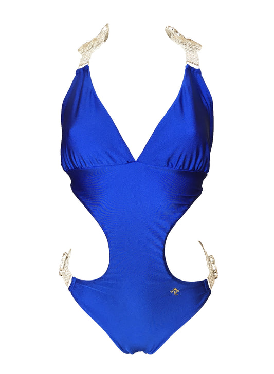 Emma One-Piece Swimsuit - Blue