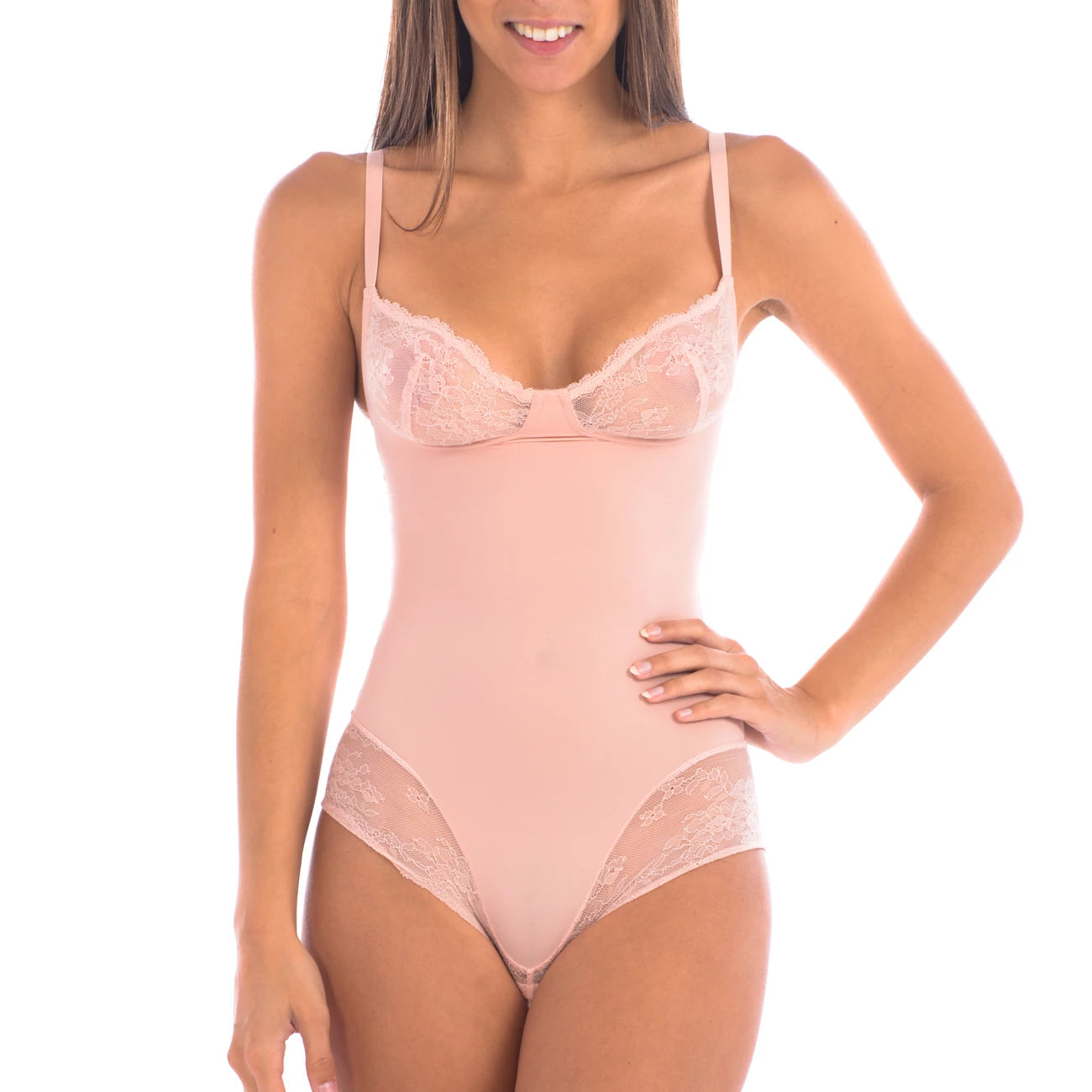 Bodysuit Shaper With Sexy Lace Detail