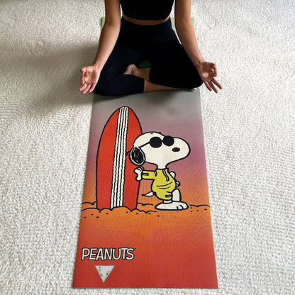Ascend Yoga Mat Peanuts Snoopy Surf Mat