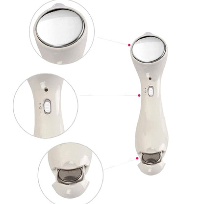 Ultrasonic Ion Facial Massager - White